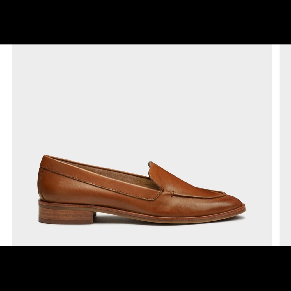 Aerosols East Side Loafer, Dark Tan, 9